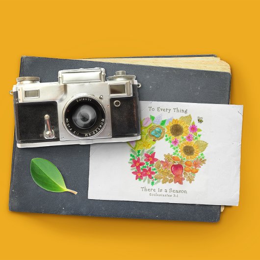 Zu jeder Sache gibt es eine Postkarte der Jahresze