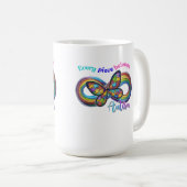 Zu jeder Seite gehören - Autismus Puzzle Tasse (VorderseiteRechts)