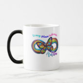 Zu jeder Seite gehören - Autismus Puzzle Tasse (Links)