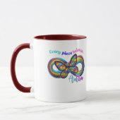 Zu jeder Seite gehören - Autismus Puzzle Tasse (Links)