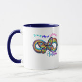 Zu jeder Seite gehören - Autismus Puzzle Tasse (Links)