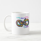 Zu jeder Seite gehören - Autismus Puzzle Tasse (Links)