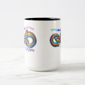 Zu jeder Seite gehören - Autismus Puzzle Tasse (Mittel)