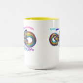 Zu jeder Seite gehören - Autismus Puzzle Tasse (Zentrum)