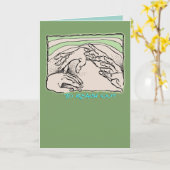 Zu Karte heraus erreichen (Gelbe Blume)