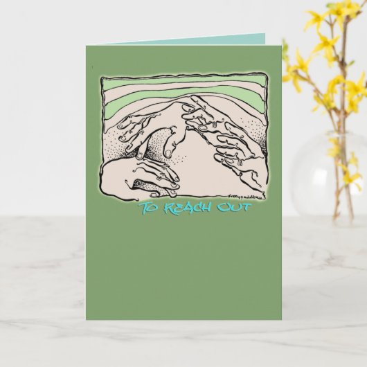 Zu Karte heraus erreichen (Gelbe Blume)