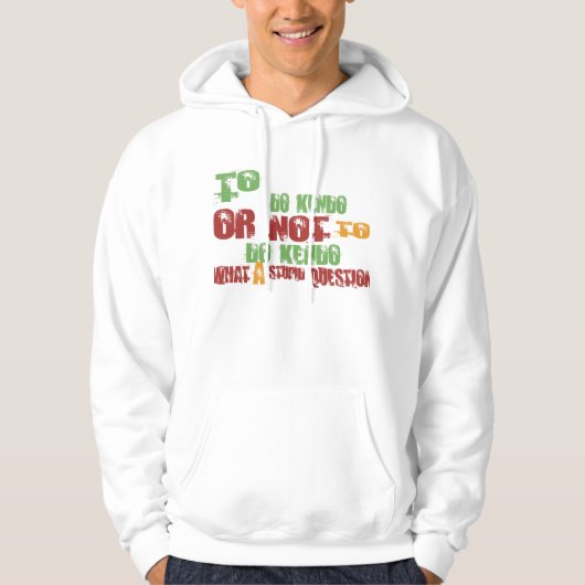 Zu Kendo tun Hoodie (Vorderseite)