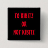 ZU KIBITZ ODER KIBITZ NICHT BUTTON (Vorderseite)