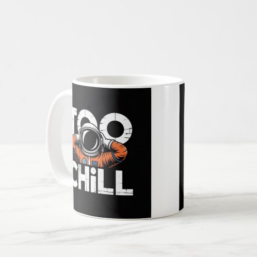 Zu kühl kaffeetasse (Vorderseite Links)