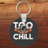 Zu kühl schlüsselanhänger (Vorderseite)