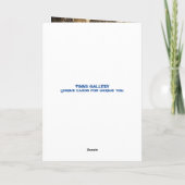 ZU LANGE VERMISST, DASS SIE KARTE HABEN (Rückseite)