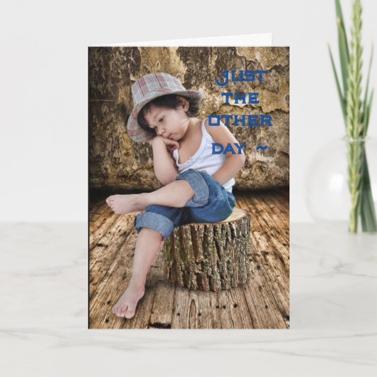 ZU LANGE VERMISST, DASS SIE KARTE HABEN (Vorderseite)