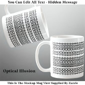 Zu laut, um die verdeckte Meldung 136BW zu beenden Kaffeetasse