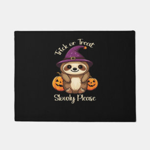 Zu lazy, um Beängstigend Niedliches Halloween Clas Fußmatte