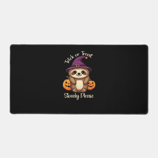 Zu lazy, um Beängstigend Niedliches Halloween Clas Schreibtischunterlage (Vorderseite)