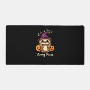 Zu lazy, um Beängstigend Niedliches Halloween Clas Schreibtischunterlage