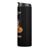 Zu lazy, um Beängstigend Niedliches Halloween Clas Thermosbecher (Nach rechts gedreht)