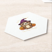 Zu lazy, um Beängstigend Niedliches Halloween Clas Untersetzer (angewinkelt)