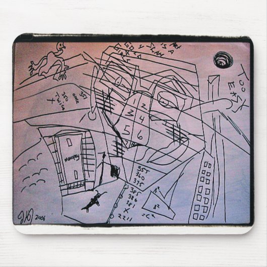 ZU LEICHT MOUSEPAD (Vorne)
