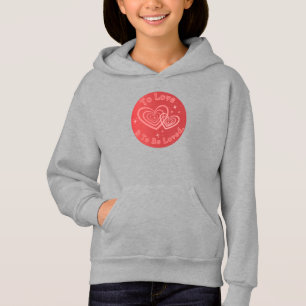 Zu lieben und geliebt zu werden Manifest Aura Hoodie