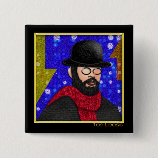 Zu locker (Button) Button (Vorderseite)