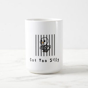 Zu lustige witzige Gans Kaffeetasse