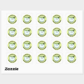 Zu Matcha Stress Tea Pun Sticker (Blatt)