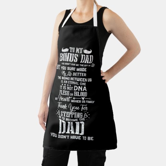 Zu meinem Bonus-Vater hast du mir nicht den Vatert Schürze (InSitu)
