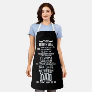 Zu meinem Bonus-Vater hast du mir nicht den Vatert Schürze