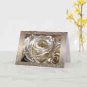 Zu meinem Braut-oder Ehemann-Hochzeitstag Karte (Gelbe Blume)