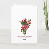 Zu meinem Ehemann an unserem Hochzeitstag Karte (Rückseite)