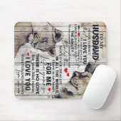 zu meinem Ehemann anwesend | Neues Zuhause-Geschen Mousepad (Mit Mouse)