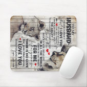 zu meinem Ehemann anwesend | Neues Zuhause-Geschen Mousepad (Mit Mouse)