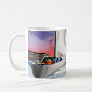 Zu meinem Ehemann der glückliche Vatertag! Kaffeetasse