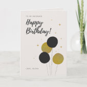 Zu meinem Ehemann, glücklich zum Geburtstag Karte (Vorderseite)