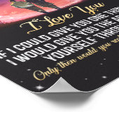 Zu meinem Ehemann I Liebe Poster (Ecke)