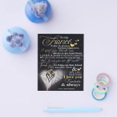 Zu meinem Ehemann | Liebe-Zitate für Ehemann| Flyer (Einzeln)