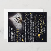 Zu meinem Ehemann | Liebe-Zitate für Ehemann| Postkarte (Vorne/Hinten)