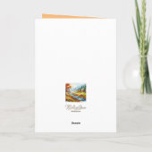 Zu meinem Ehemann zum Jahrestag Dankeskarte (Rückseite)