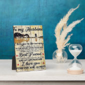 zu meinem Ehemannbrief, zu meinem Geschenk für mei Fotoplatte (Seite)