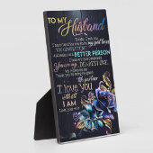 zu meinem Ehemannbrief, zu meinem Geschenk für mei Fotoplatte (Seite)