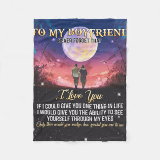 Zu meinem Freund habe ich dich Liebe Fleecedecke