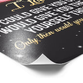 Zu meinem Freund habe ich dich Liebe Fotodruck (Ecke)