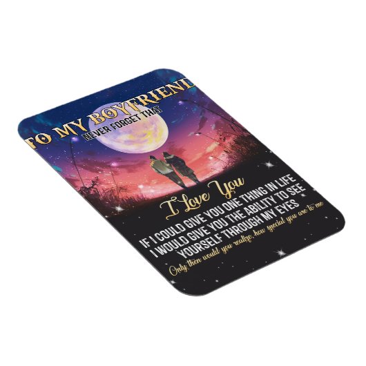 Zu meinem Freund habe ich dich Liebe Magnet (Rechte Seite)