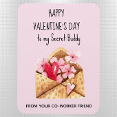Zu meinem geheimen Buddy Valentine's Day Flexible Magnet