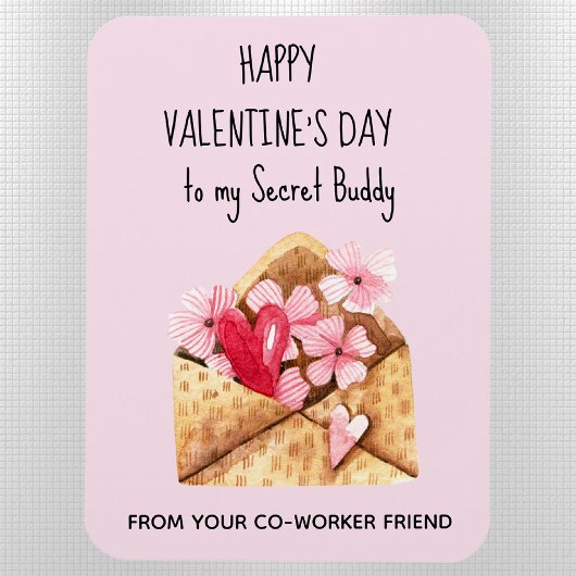 Zu meinem geheimen Buddy Valentine's Day Flexible Magnet