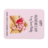 Zu meinem geheimen Buddy Valentine's Day Flexible Magnet (Horizontal)