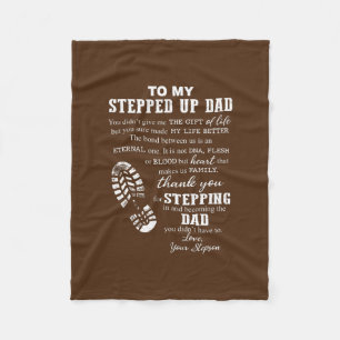 Zu meinem geklatschten Vater hast du mir das Gesch Fleecedecke