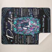 zu meinem Geschenk, Brief an Tochter vom Vater Sherpadecke (Vorderseite (Horizontal))