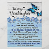 zu meinem Geschenk des Tochter-Schmetterlings-Tote Menükarte (Vorderseite)